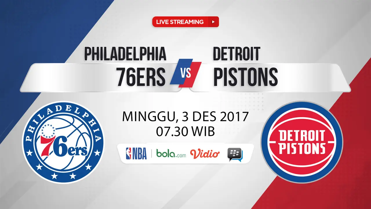 Philadelphia 76ers Vs Detroit Pistons