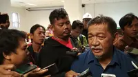 Deddy Mizwar menyesalkan konflik Bobotoh dan Jakmania (Liputan6.com / Panji Prayitno)