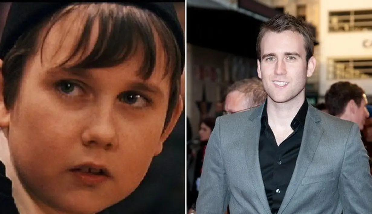 Matthew Lewis miliki pipi chubby yang bikin penggemar gemas saat nonton Harry Potter. Kini, ia sudah tumbuh menjadi cowok seksi, lho! (Zimbio)