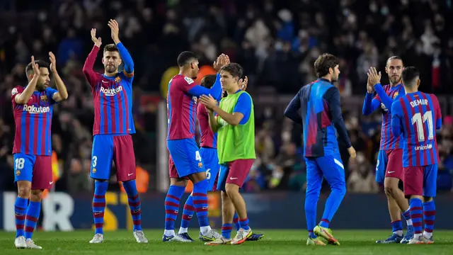 Foto: Debut Manis Xavi Sebagai Pelatih Barcelona, Menang Tipis Atas Espanyol