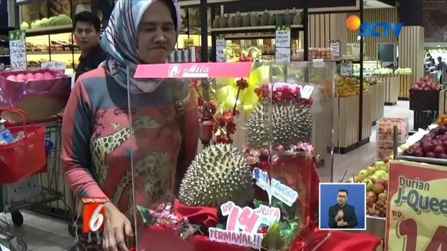 Viral dijual empat durian J-Queen seharga Rp 14 juta per buah di Tasikmalaya.