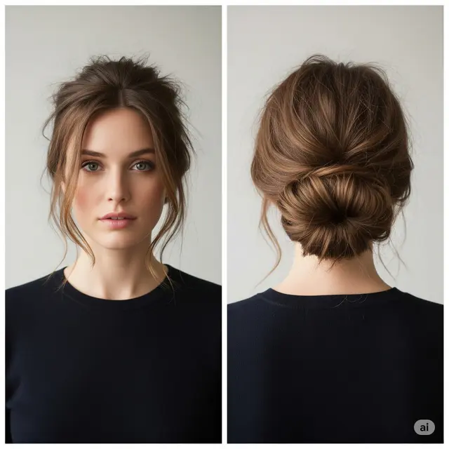 Inspirasi Model Sanggul Sederhana tapi Elegan