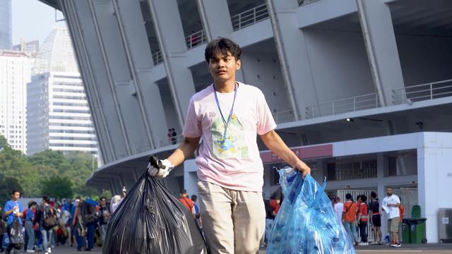 Aksi Bersih Bank Mandiri