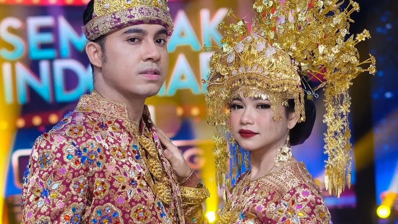 6 Potret Rara dan Gunawan LIDA Pakai Baju Adat, Bak Pasangan Pengantin