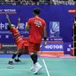 Bagas Maulana/Muhammad Shohibul Fikri mengalahkan unggulan kedua asal India&nbsp;Satwiksairaj Rankireddy/Chirag Shetty pada babak 32 besar China Open 2023. Ganda putra Indonesia itu menang&nbsp;21-17, 11-21, dan 21-17 di&nbsp;Changzhou Olympic Sports Centre Xincheng Gymnasium, Rabu (6/9). (foto: PBSI)