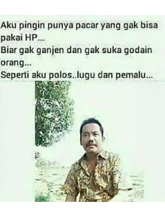 Super Kocak, 9 Status Jomblo Cari Pacar Malah Bikin Wanita Kabur