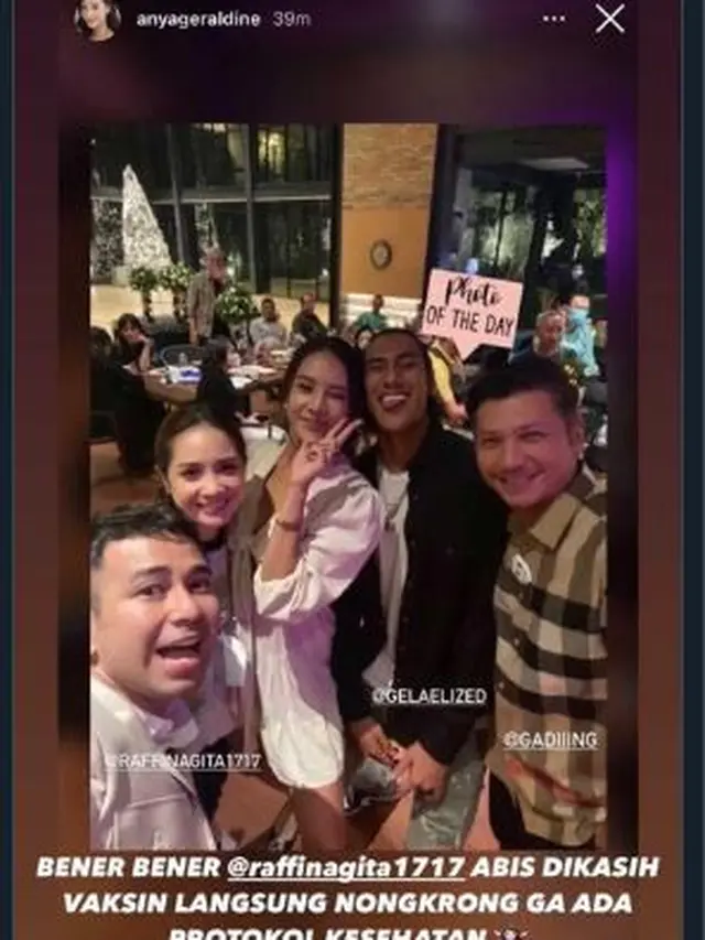 Unggahan warganet tentang Raffi Ahmad jadi viral. (Twitter/ kopiganja)