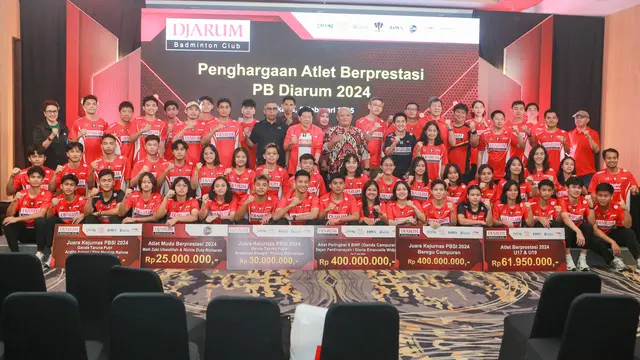 PB Djarum Guyur Bonus untuk Pebulutangkis Berprestasi di 2024