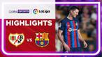 Berita video highlights laga pekan ke-31 Liga Spanyol (LaLiga) 2022/2023 antara Rayo Vallecano melawan Barcelona yang berakhir dengan skor 2-1, Kamis (27/4/2023) dini hari WIB.