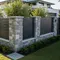 7 Model Pagar Rumah Hook Kombinasi Batu Alam Modern Elegan yang Sedang Tren