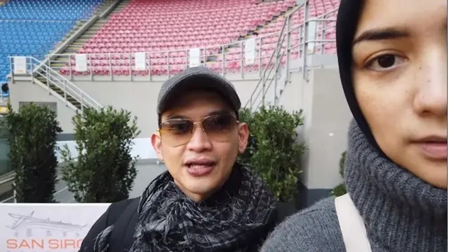 7 Momen Seru Citra Kirana dan Rezky Aditya di Milan, Beli Baju Bayi