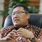Direktur Utama PT Krakatau Tirta Industri Agus Nizar Vidiansyah. (Liputan6.com/Faizal Fanani)
