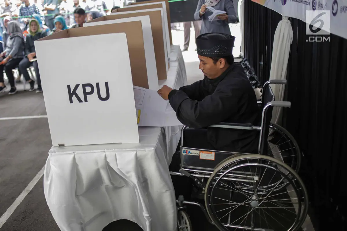 KPU Simulasi Pemungutan dan Penghitungan Suara Pemilu 2019