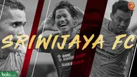 3 Pemain Sriwijaya FC Piala Gubernur Kaltim 2018 (Bola.com/Adreanus Titus)