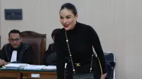 Pada sidang kali ini, Nikita Mirzani hadir sebagai saksi dalam sidang asistennya, Ismail Marzuki alias Mail. (KapanLagi.com/Budy Santoso)