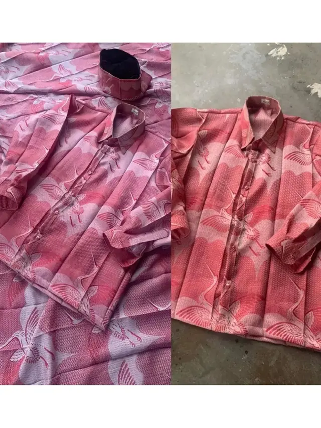 Viral Baju Lebaran Kelewat Unik Terbuat dari Gorden, Ini 6 Potretnya