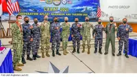 Personel militer Amerika Serikat dan Indonesia memulai Cooperation Afloat Readiness and Training (CARAT) Indonesia. (Dok Kedubes AS)