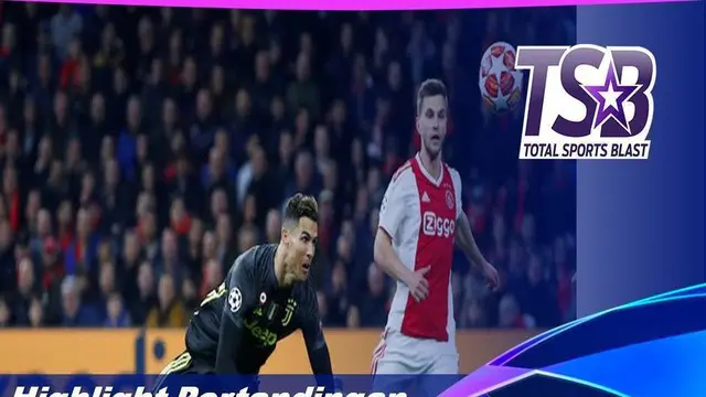 VIDEO: Highlights Liga Champions, Ajax Vs Juventus 1-1