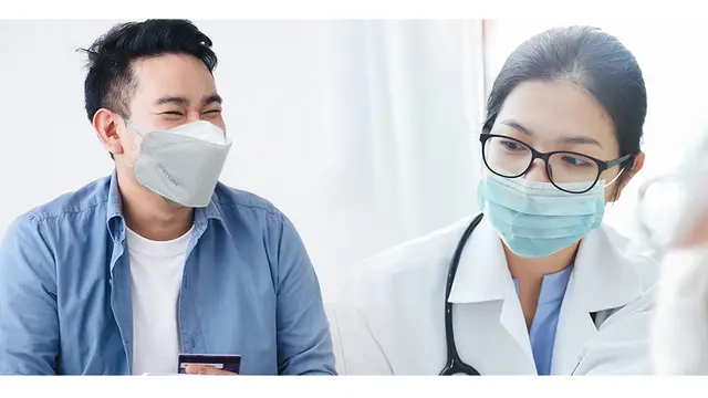 Masker Hana adalah masker 4 lapis dari Polytron
