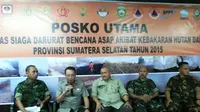 Beroperasi di desa Pedamaran Kabupaten Ogan Komering Ilir (OKI), Sumatera Selatan, membuat pesawat itu sulit untuk terbang.‬ (Nefri Inge/Liputan6.com)