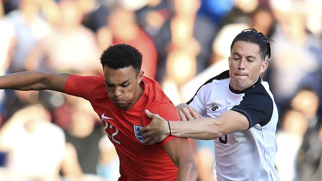 Inggris, Kosta Rika, Laga Uji Coba