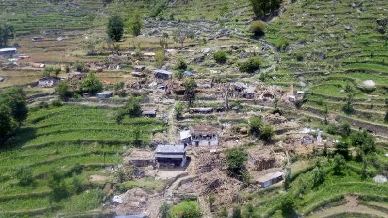 Desa Terpencil di Nepal 