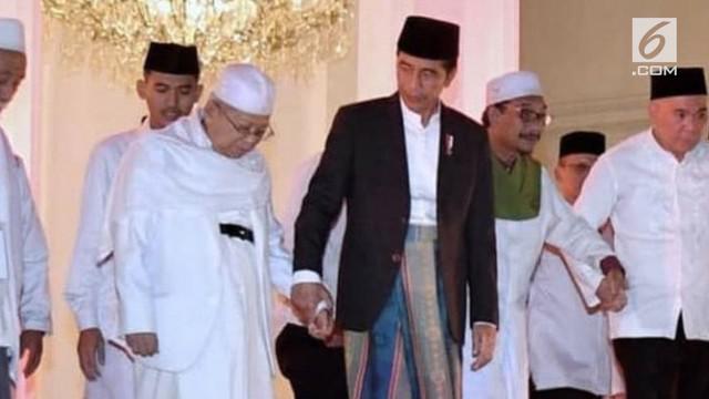 Presiden petahana Joko Widodo atau Jokowi akhirnya memutuskan menggandeng Ma'ruf Amin sebagai calon wakil presiden yang akan mendampingi di Pilpres 2019.