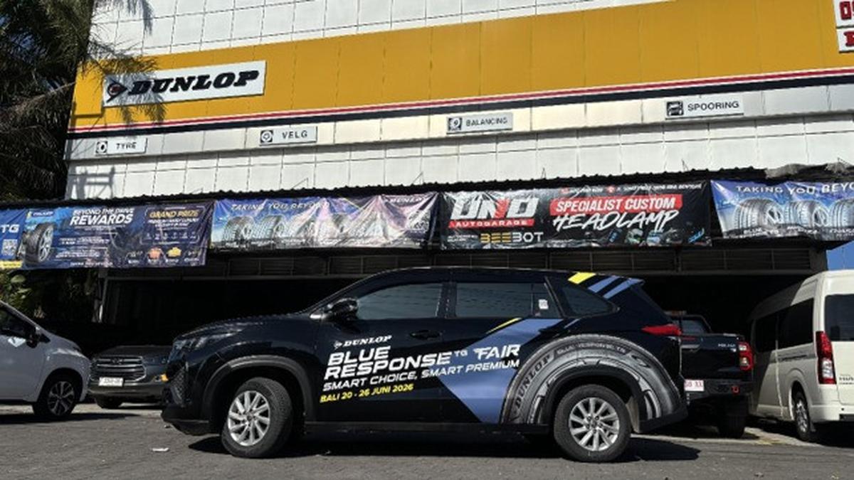 Blue Response Fair Jadi Ajang Pengenalan Ban Baru Dunlop