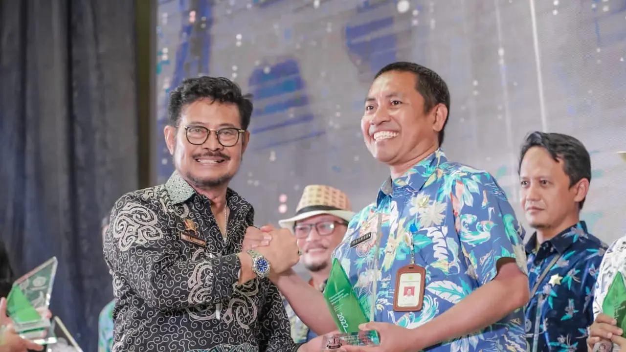 Anugerah Pemeringkatan Keterbukaan Informasi Publik Kementerian Pertanian 2022