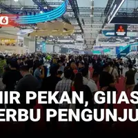 VIDEO: Akhir Pekan, GIIAS 2025 Dibanjiri Ribuan Pengunjung