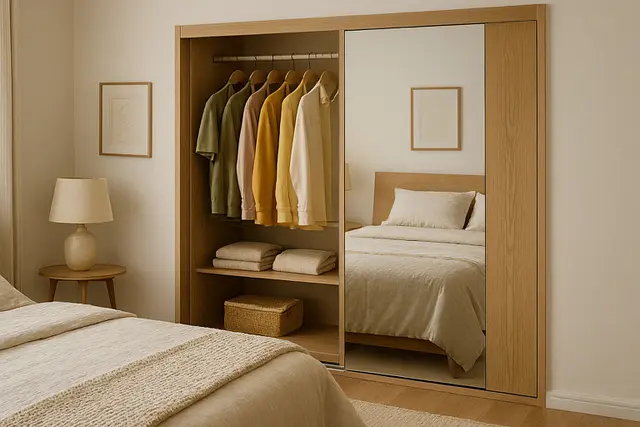 5. Singkirkan Cermin yang Menghadap Tempat Tidur