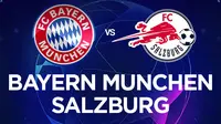 Liga Champions - Bayern Munchen Vs Salzburg (Bola.com/Adreanus Titus)