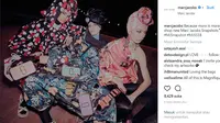 Siapa creative director terbaru brand fashion asal New York ,Marc Jacobs? (Foto: instagram @marcjacobs)