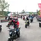 Touring Honda Asian Journey 2017 diikuti 58 pencinta big bike Honda dari 6 negara. (Aditia)