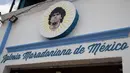 Jemaat Gereja Maradona menghormati 22 Juni 1986 sebagai Hari Paskah-nya gereja itu. Hari itu merupakan hari bersejarah bagi rakyat Argentina karena Maradona berhasil menjebol gawang Inggris di perempat final Piala Dunia lewat gol kontroversialnya yang dijuluki "Tangan Tuhan”. (Foto:AP/Marco Ugarte)