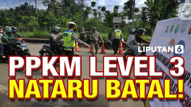 VIDEO: PPKM Level 3 Nataru Batal Diberlakukan, Ini Alasan Pemerintah