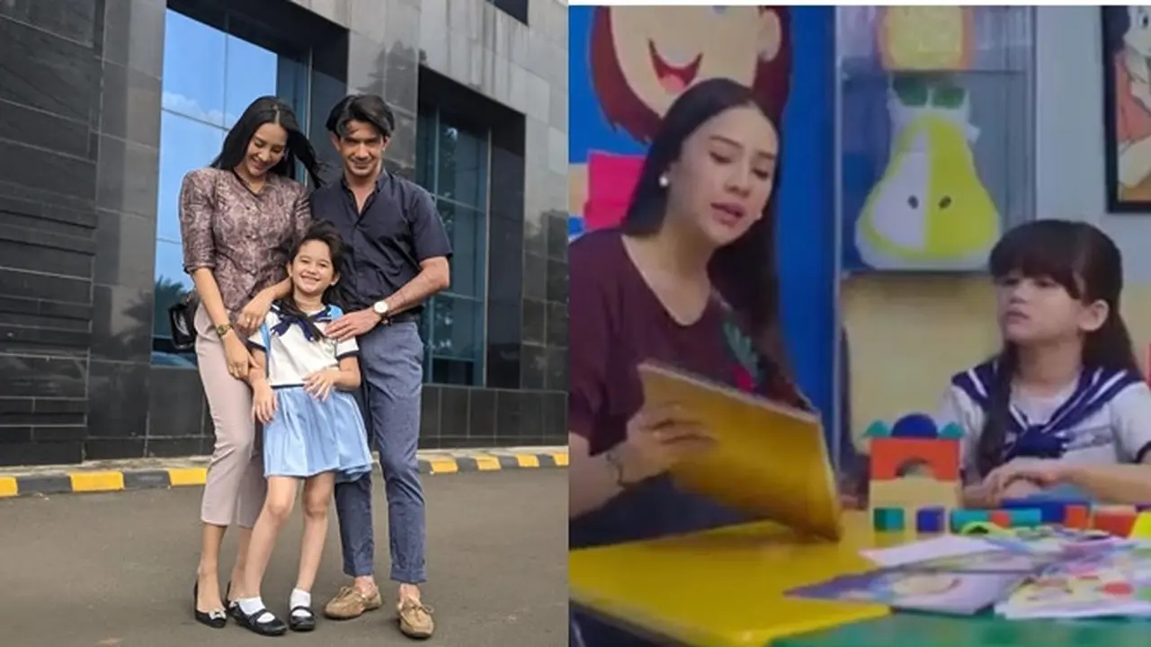 6 Momen Kedekatan Graciella dan Anya Geraldine, Anak dan Pelakor di Layangan Putus