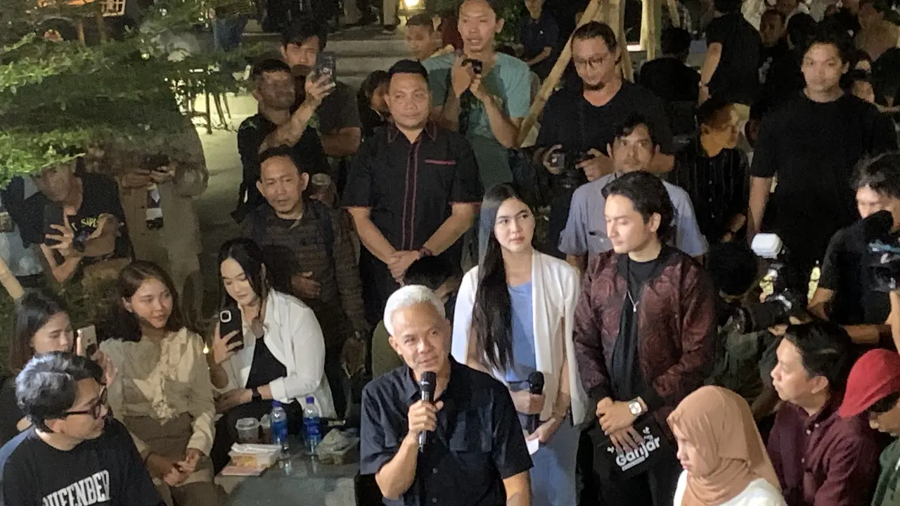 Calon presiden nomor urut 3 Ganjar Pranowo