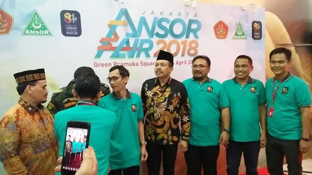 Gerakan Pemuda (GP) Ansor menggelar Ansor Fair 2018 di Grand Pramuka Square, Jakarta, Minggu (22/4).(Dok Merdeka.com)