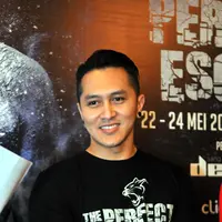 Demian pernah melakukan bertahan di sebuah peti es dan aksi ini di tayangkan secara langsung di SCTV. (Ruswanto/Bintang.com)