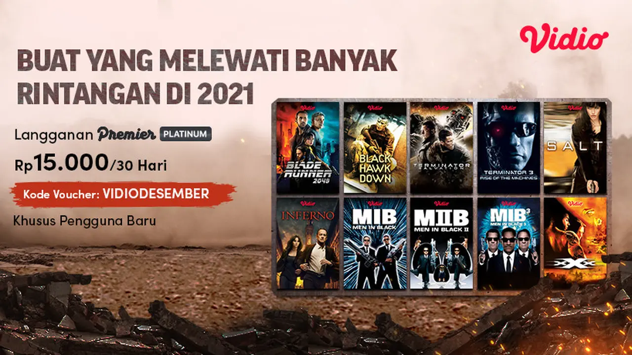 Film Action Hollywood di Vidio