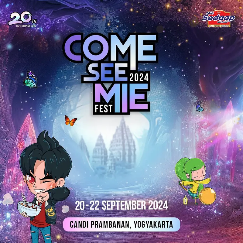 Festival Mie Sedaap yang Kamu Tungguin Hadir Lagi! COME SEE MIE Festival 2024 Siap Sajikan Gebrakan Baru Tahun Ini