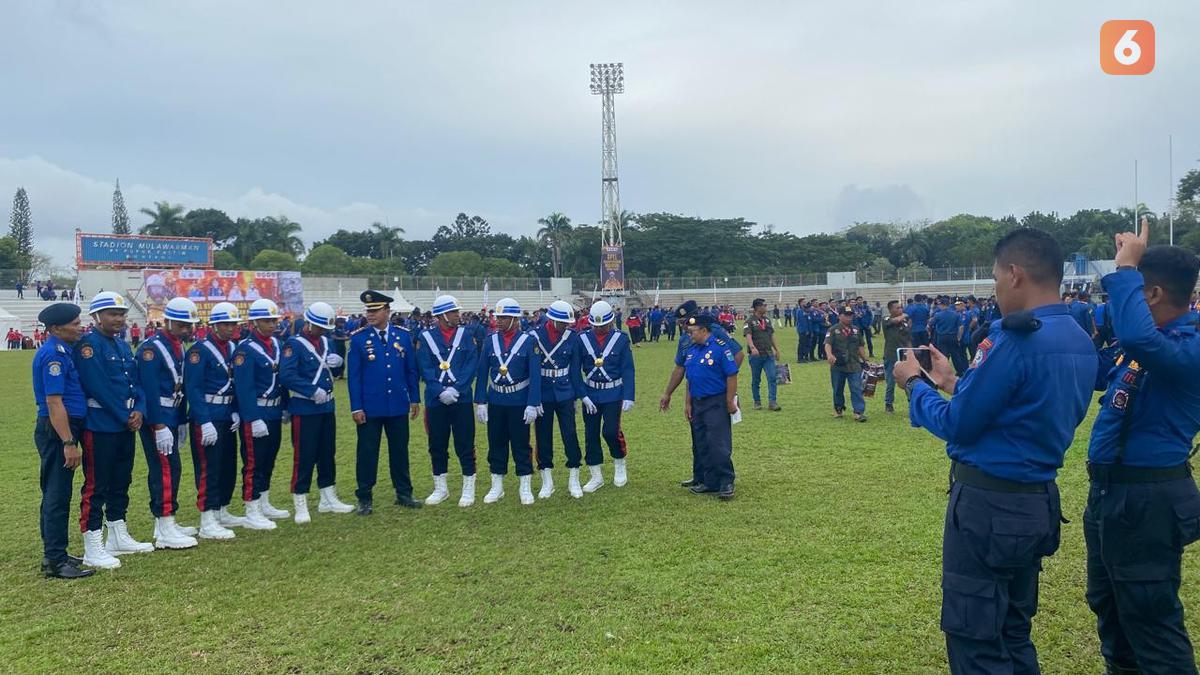 Meski Ramadan Baru Dimulai, Damkar Tetap Gelar Apel Kesiapsiagaan Nasional
