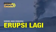Jumat pagi, 25 Maret 2022, Gunung Anak Krakatau (GAK) kembali erupsi sebanyak tiga kali. Letusan pertama berketinggian 2.000 meter dari atas puncak, pukul 05.26 WIB.