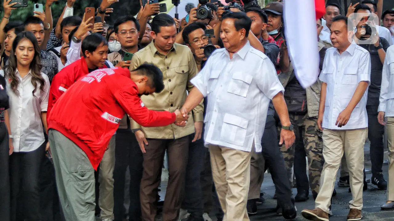 Kaesang Pangarep dan Prabowo Subianto