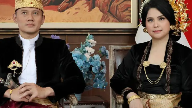 Annisa Pohan dan AHY ikuti upacara di kediamannya (Instagram/agusyudhoyono)