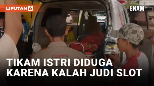 VIDEO: Kacau! Pria di Bekasi Tikam Istri Diduga karena Kalah Judi Slot dan Cemburu