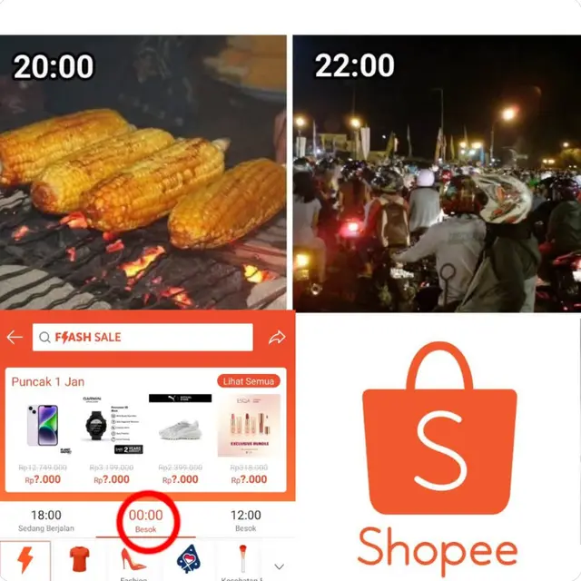 6 Meme Susunan Acara Tahun Baru 2025,