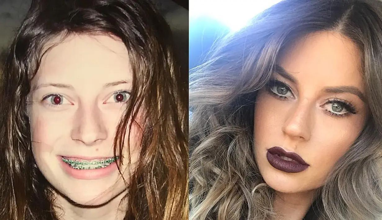 Kini, Hannah Stocking sudah berubah menjadi kupu-kupu cantik yang banyak dikagumi orang-orang. Meski demikian, ia masih sering mengunggah foto kecilnya lho! (instagram/hannahstockings)