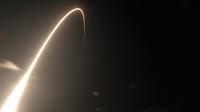 Roket Falcon 9 lepas landas dari Space Launch Complex 40 di Florida's Cape Canaveral Air Force Station, Amerika Serikat, Kamis (23/5/2019). CEO SpaceX, Elon Musk, juga menyebut proyek ini merupakan salah satu yang tersulit. (AP Foto John Raoux)